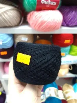 Слонимская КПФ Хлопок/ПАН 50/50 50 г 213 м (641 черный)
