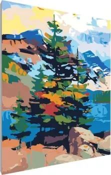 PaintLine Ели в горах NOSI-A01A4