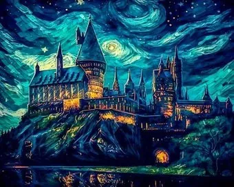 Молли Хогвартс 40x50 FHR0631