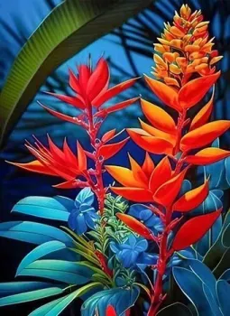 Молли Тропические цветы 40x50 FHR0633