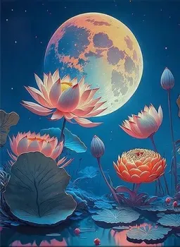 Молли Лунный лотос 40x50 FHR0587