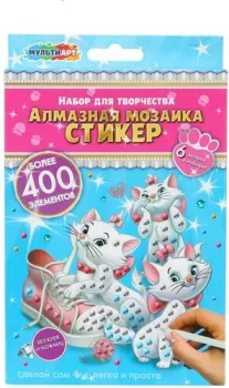 MultiArt Стикер Кошечка Мэри STICK-MAR-129536
