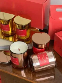 SO.WARM в стеклянном стакане Pink Gold 150 г (mulled wine)