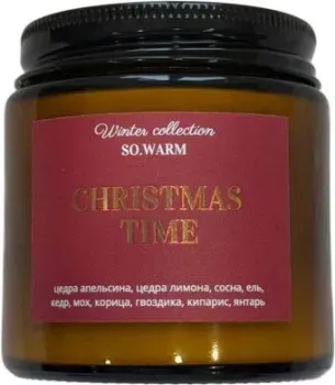 SO.WARM Black Collection S Winter Рождественское время (100 г)