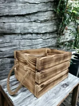 Florbox Деревянный интерьерный 24.9×15×18.5 см (обжиг)