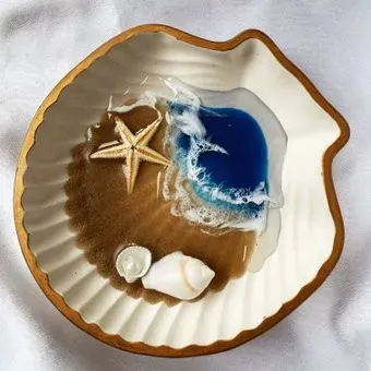 Wood_N_Sea Ракушка (белый)