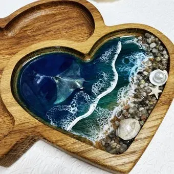 Wood_N_Sea 2 сердца, скат