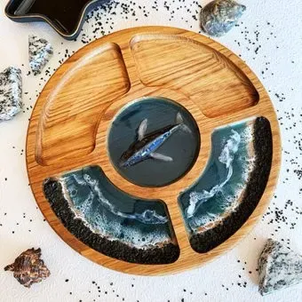 Wood_N_Sea Море с китом