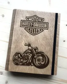 Творческая мастерская "Пуговка" Анастасии Минич А5 Harley-Davidson