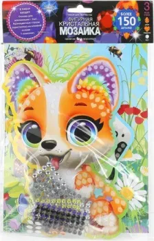MultiArt Кристальная мозаика фигурная Песики CRYSTFIG-114797