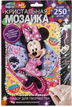 MultiArt Кристальная мозаика Милая мышка CRYST-096354