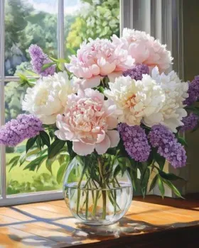 Феникс+ Сирень и пионы 70837