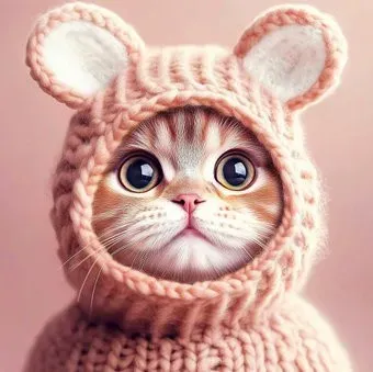 Феникс+ Котенок в шапочке 70829