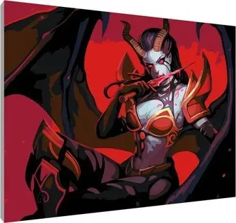 PaintLine Dota 2. Queen of Pain PL-00175
