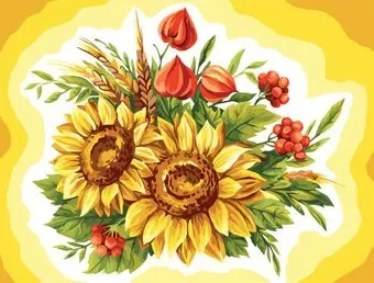 Три совы Подсолнухи КК_53797