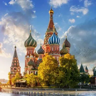 Рыжий кот Храм Василия Блаженного Х-5607
