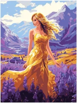 Lori Золотое платье Кпн-378