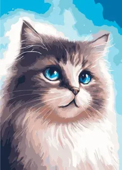 Рыжий кот Голубоглазый котик ХК-6832