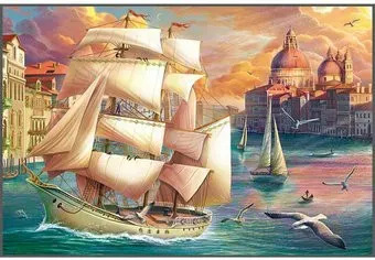 Рыжий кот Венецианский парусник НД-0385