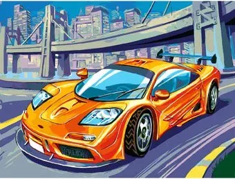 Белоснежка McLaren F1 GTR 235-AS