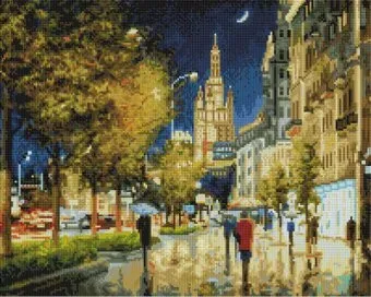 Белоснежка Вечерний свет Садового кольца 521-ST-S