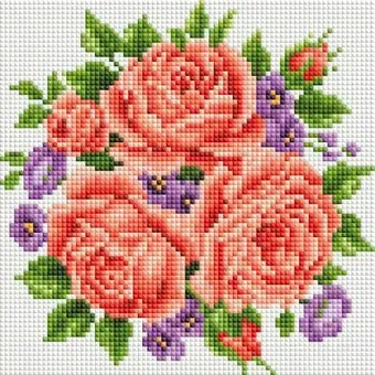Белоснежка Розы и фиалки 459-ST-PS