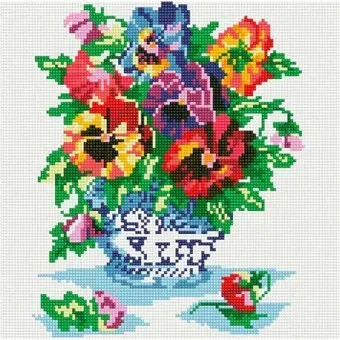 Белоснежка Анютины глазки 059-ST-S