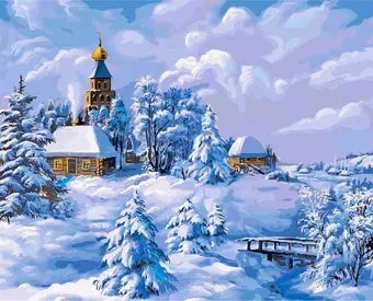 Белоснежка Зима в деревне 137-AB