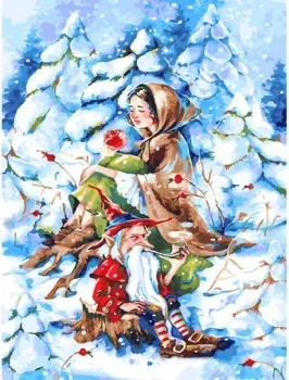 Белоснежка Белоснежка и гном 951-AS