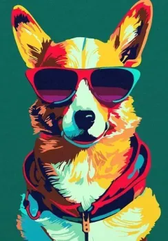 Red Panda Брутальный корги p54729