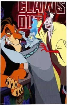 Disney Шрам, Аид и Круэлла 9872163