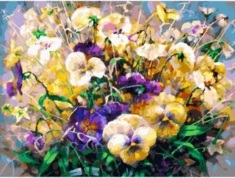Белоснежка Ноктюрн Анютины глазки 202-AS
