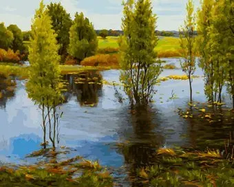 Белоснежка Калужница зацвела 283-AB