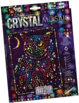 Danko Toys Crystal Mosaic Сова CRM-01-06