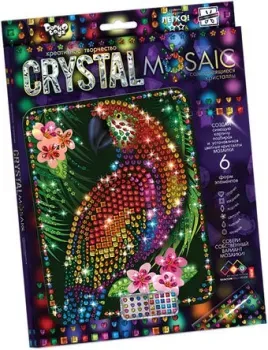 Danko Toys Crystal Mosaic Попугай CRM-01-10