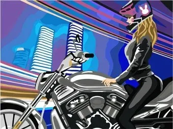 ArtCity По ночному городу KT503