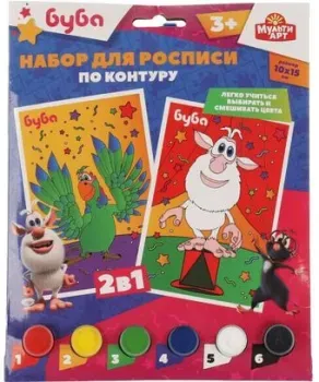 MultiArt Буба 100CANV2PCS-BUBA