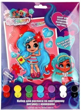 MultiArt Hairdorable 100CANV17X23-HD1