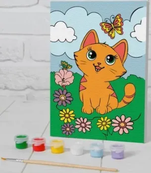 Школа талантов Котенок с бабочкой 4798415