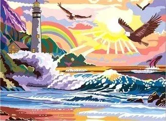 Остров Сокровищ Морской пейзаж 663255