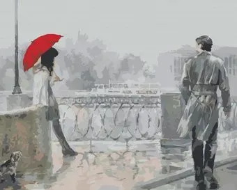 Palizh Красный зонт (40x50 см)