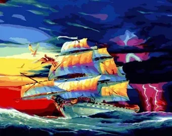 PaintBoy Цветной корабль GX5187
