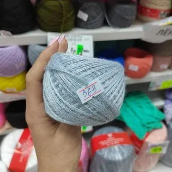 Слонимская КПФ Вискоза/ПАН 50/50 50 г 202 м (м363 иней)