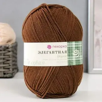 Пехорка Элегантная 416 100 г 250 м (светло-коричневый)