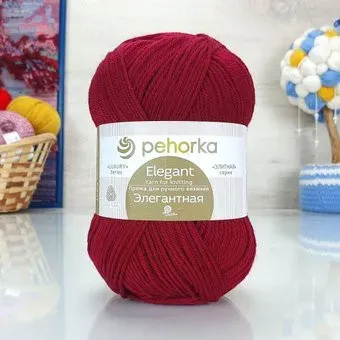 Пехорка Элегантная 272 100 г 250 м (вишня)