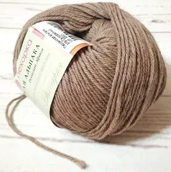 Пехорка Перуанская альпака 579 50 г 150 м (светло-кофейный)