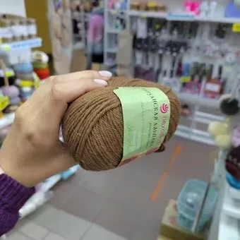 Пехорка Перуанская альпака 165 50 г 150 м (темно-бежевый)