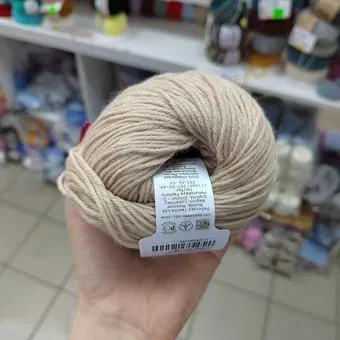 Пехорка Перуанская альпака 03 50 г 150 м (светло-бежевый)