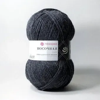 Пехорка Носочная 893 100 г 200 м (темная джинса)