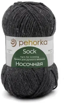 Пехорка Носочная 435 100 г 200 м (антрацит)